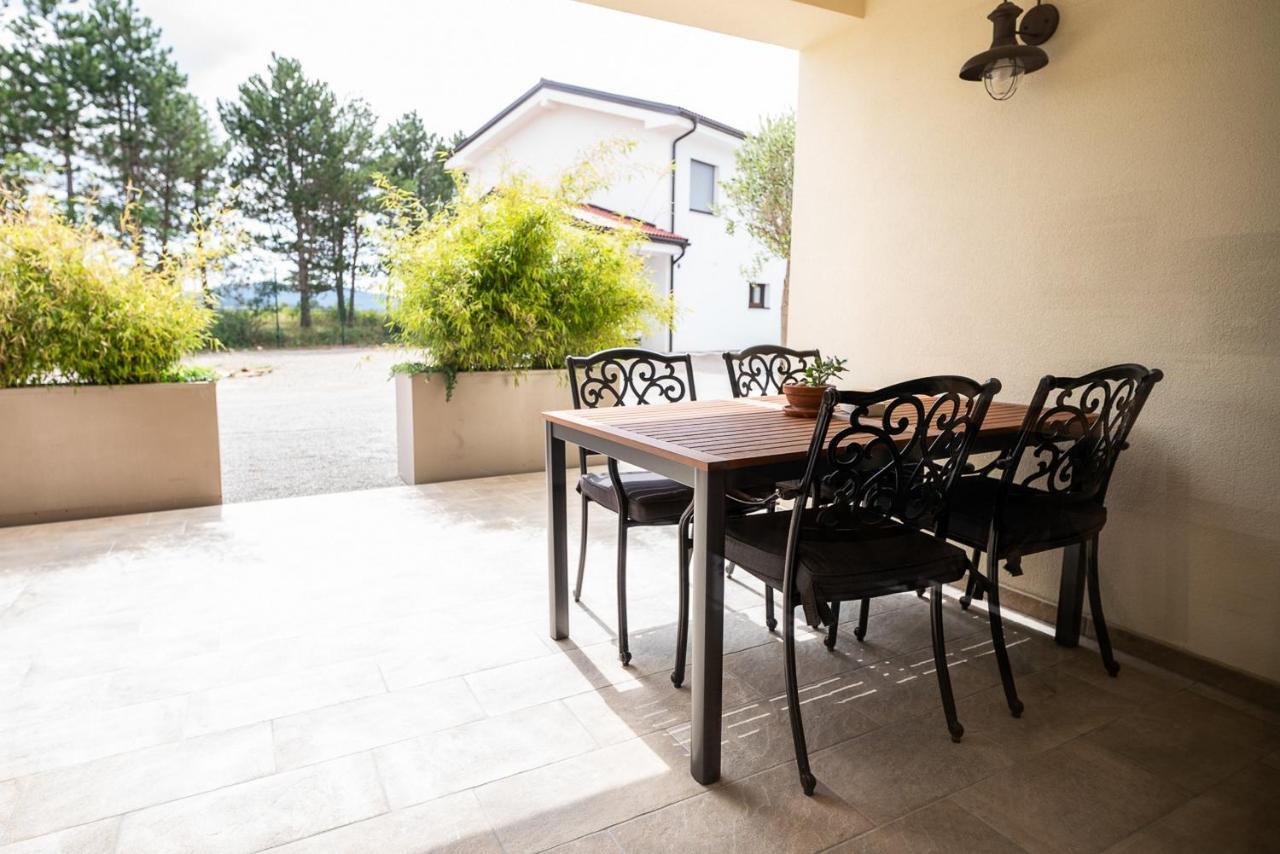 Apartments Kras 24 With Pool Sezana Exterior photo